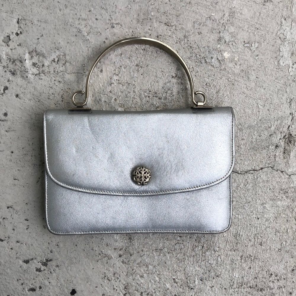 Vintage silver handbag  